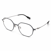 Lunettes anti-lumière bleue UV420, monture ronde complète en titane léger, titane pur, sur mesure, design de créateur