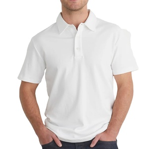 T-shirt polo léger pour homme offrant confort et flexibilité supérieurs pour les modes de vie actifs avec des propriétés d'évacuation de l'humidité - Product Image 1