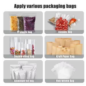 Selladora de Banda Continua Multifuncional para Bolsas con Cierre y Bolsas con Asa, Bolsas para Snacks, Bolsas con Cierre para Alimentos, Bolsas con Asa para Alimentos Secos - Product Image 5