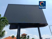 Grand écran d'affichage LED extérieur étanche à haute luminosité numérique P5 P6 P8 P10 Hd à l'œil nu panneau d'affichage LED publicitaire 3D