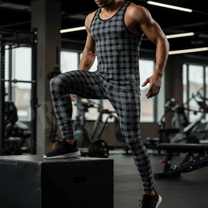 Leggings de sport légers en polyester et élasthanne à compression douce, avec logo personnalisé imprimé, pour le cyclisme et le football - Product Image 3