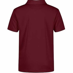 Chemise décontractée pour hommes en coton tricoté 100 % à manches courtes, col rabattu, respirante, anti-plis, haute qualité, personnalisable avec logo – Vente en gros - Product Image 6