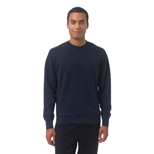 Unisex 100% Cotton O-Neck Sweatshirts <b>Thick</b> <b>Fleece</b> Winter Custom Printed Solid Designer Pattern Embroidered Logo for Men - Product Image 4