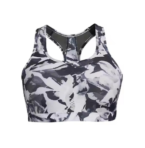 Soutien-gorge de sport léger à maintien élevé pour femme, avec logo frontal, design unique, séchage rapide, pour yoga et gym, vente en gros - Product Image 6