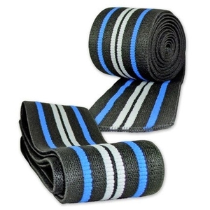 Nylon Elastic Unisex Winter Gym <b>Knee</b> Wraps & Sleeves Heat Transfer Printed Customization Knitted - Product Image 5
