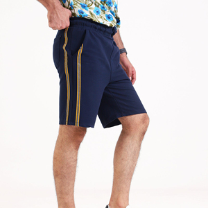Shorts décontractés pour hommes, shorts de sport, shorts de course, shorts d'entraînement, taille élastique mi-haute, 100% coton, shorts à séchage rapide - Product Image 5