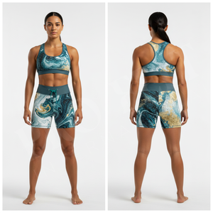 Shorts de sport taille haute pour femmes 2026 – Vente en gros, personnalisables, imprimés, sans coutures, pour gym, yoga, fitness, course à pied et activités sportives - Product Image 3