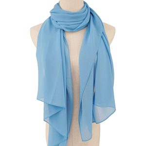 Châle Hijab en Soie Premium Confortable et Léger, Foulards Respirants pour Femme, Mode Pudique, Usage Quotidien, Été, Personnalisable - Product Image 6