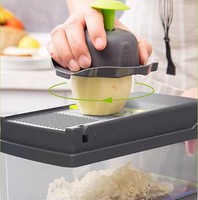 VC002 Multifunctionele handmatige groentesnijder & -hakker keuken shredder snijmachine voor aardappel & groentesnijder
