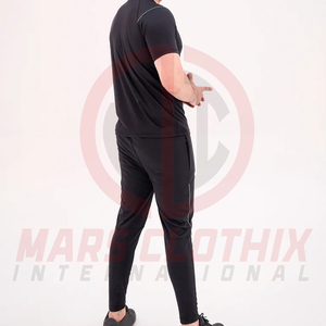 Conjunto de camiseta y pantalón de verano de diseño urbano de alta gama, proveedor directo de fábrica, chándal ligero de verano para hombre - Product Image 4