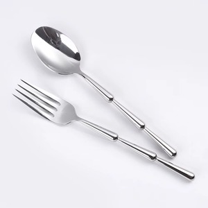 High on Demand Highly Polished Cutlery Set Fork Spoon Set Stainless Mirrored Steel Flatware Sets for Restaurant Use Dining Decor - Product Image 5