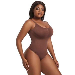 Ropa Deportiva Femenina Hecha a Medida, Prenda Moldeadora sin Costuras de Poliéster Transpirable, Control de Abdomen, Ajuste Ceñido, Body para Mujer - Product Image 4