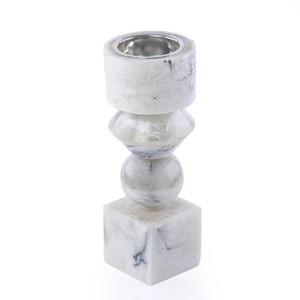 Luxury White Marble Resin <b>Bakhoor</b> Burner Mabkhara Arabic <b>Oud</b> Incense Religious Eco-friendly Mubkhar Home Fragrance Decor - Product Image 2