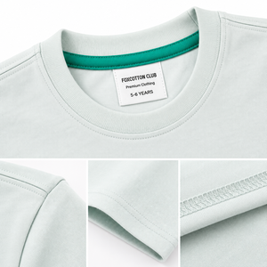 Camiseta de Manga Corta con Cuello Redondo, 100% Algodón, Estampada, Corte Regular, Estilo Jersey, Color Puro, Personalizable para Hombre - Product Image 4