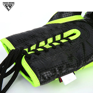 Guantes de Boxeo de Alta Resistencia, Color Verde y Negro, Nuevo Modelo, Ajustables, de Calidad, en Oferta, Personalizados para Entrenamiento de Combate - Product Image 6