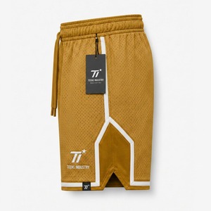 Shorts de basket-ball en mesh premium, nouveau design, avec matière à séchage rapide, coupe décontractée, style athlétique confortable et profondément agréable pour le sport. - Product Image 3