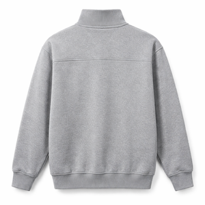 Sudadera con media cremallera personalizada al por mayor, fabricante OEM - Suministro directo de fábrica para minoristas - Product Image 2