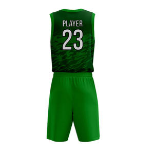 Nuevo Uniforme de Baloncesto Estampado, Superventas, para Entrenamiento, Unisex, Adulto, Transpirable, Diseño OEM, 100% Poliéster - Product Image 6