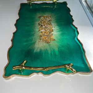 ถาดเรซิ่นตกแต่งหลากสี รูปทรงกลม ของตกแต่งบ้าน ถาดเรซิ่น โดย Perfect Enterprises - Product Image 6