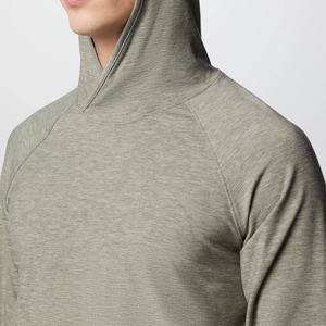 UPF50 + UV Soft Quick Dry Performance Hoodie Pesca Cómoda para hombre de manga larga de bambú spandex UV resistente a la pesca con capucha - Product Image 5