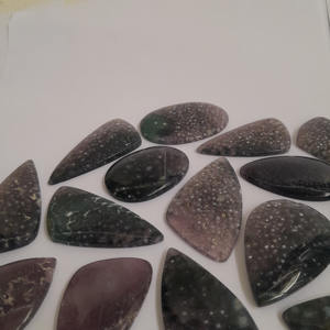 อัญมณีทรงหลังเบี้ยทรงหลังเบี้ยทรงหลังเบี้ยทรงองุ่นจากประเทศอินโดนีเซียธรรมชาติคุณภาพสูงสำหรับเครื่องประดับคริสตัลบำบัด30-50มม. - Product Image 3
