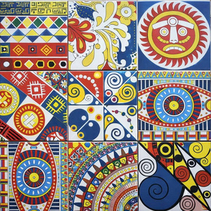 Azulejo Cerámico Cuadrado Antideslizante Moderno de 12 mm para Hotel, Apartamento, Villa SQA-PP123W - Product Image 1