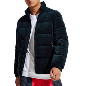 Vestes d'hiver en coton matelassées pour hommes, vestes en nylon colorées pour hommes, vente en gros de vestes coupe-vent pour l'extérieur - Product Image 2