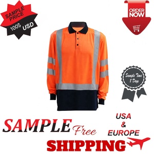 เสื้อโปโลแขนยาวแบบสะท้อนแสงสำหรับงานก่อสร้างและงานจราจร รุ่น Hi Vis ปี 2026 - Product Image 3