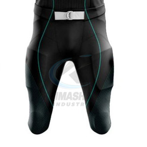 Uniforme de Fútbol Americano de Tela de Poliéster Flexible y Duradera, Transpirable, Personalizable, con un Estilo Moderno y Elegante - Product Image 4