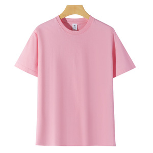 Men Pure Cotton Knit T-Shirt 230g Solid <b>White</b> Short Sleeve Loose Breathable Daily Casual <b>Tee</b> - Product Image 6