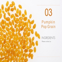 Qualité supérieure, saveur et odeur naturelles riches, en vrac, nutritif, granulés de micro-céréales dures et sucrées, Pumpkin Pop