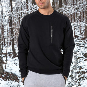 Sweat-shirts à capuche d'hiver pour hommes, personnalisés, doublés, en polyester/coton tricoté, impression numérique, écologiques, imperméables, à prix abordable - Product Image 6