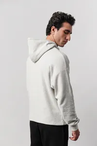 Canada Printed Crewneck Sweatshirt Light Blue Regular Fit Unisex Casual <b>Pullover</b> French Terry 100% Cotton Autumn Wear - Product Image 5
