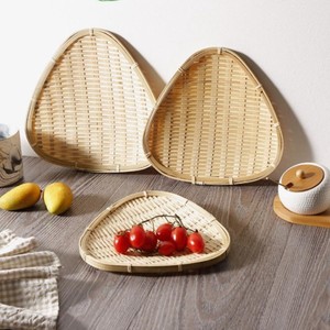 Handmade Eco Friendly <b>Trays</b> Best Selling From Vietnam Natural Bamboo Serving Storage Plates Various Sizes - Product Image 1
