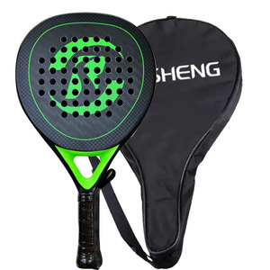 Custom Logo EVA Factory Original Outdoor Team Sport Rubber Beach Racket Athlete Use Tournament Match Premium Padel Tennis Racket - Product Image 3