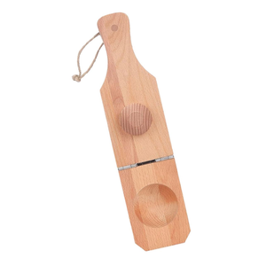 Casse-noix en bois artisanal, décortiqueur manuel de noix, outil de brisage de noix en bois, ouvre-noix de cuisine pour noix, noisettes et pecans - Product Image 2