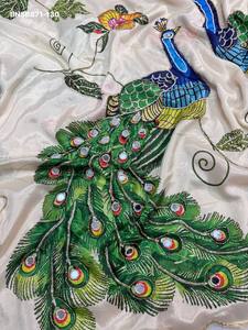 Collection Premium de Sarees-Blouses en Soie Magnifiquement Conçus avec des Broderies et des Impressions Numériques - Fabricant de Mode Féminine - Product Image 3