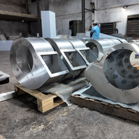 Casing Volute Sentrifugal Presisi Kustom Non-Standar untuk Oven Baterai, Housing Kipas Aerodinamis Berkinerja Tinggi