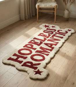 Alfombra Moderna Premium de Lana Blanca Borgoña, Antideslizante, de Pelo Medio, con Diseño Gráfico, Hecha a Mano para Decoración del Hogar - Product Image 6