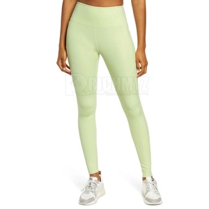 Leggings confortables pour femmes avec soutien de la taille haute, en Spandex/Polyester, logo sur la jambe gauche - Parfaits pour le yoga et les activités de plein air - Product Image 2