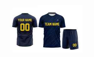 Conjunto de Uniforme de Fútbol con Logotipo Personalizado, Camiseta y Pantalones Cortos Transpirables, Kit Deportivo de Alto Rendimiento para Equipos y Clubes - Product Image 2