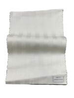 210 TC 300 TC 400 TC Satin 1 CM Stripe Tissu 112 Pouces Qualité Tissé Drap Oreiller pour Hôtels Resorts Textiles de Maison 112 Pouces