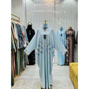 Best Selling New Butterfly <b>Abaya</b> with 3D Floral Embroidery and Embroidered Cuffs for Ladies Party Wear and Daily Wear Use - Product Image 4