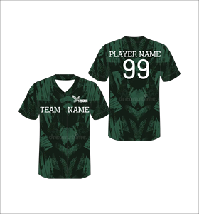 เสื้อเบสบอลแบบซับลิเมชั่นสั่งทำพิเศษ ติดกระดุมเต็มตัว ชุดทีมแบบกำหนดเองได้ ชุดกีฬาผู้ชายระบายอากาศได้ดี เสื้อแห้งเร็ว - Product Image 1