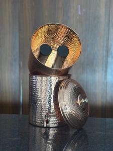 Pure Copper Water Dispenser Anti-Corrosion Coating Portable Digital Pressing Type Home Office Use <b>Storage</b> - Product Image 2