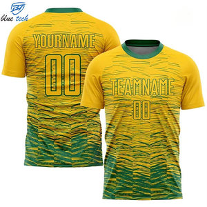 OEM Custom Team Sports Jersey Custom Sublimation T Shirt with Name Number Logo Printing for Football Teams Wholesale Price - Product Image 2