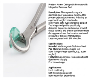 Juego Completo de Fórceps para Extracción Dental Quirúrgica, Instrumentos Dentales Profesionales de Acero Inoxidable de Alta Calidad para Uso Clínico - Product Image 5