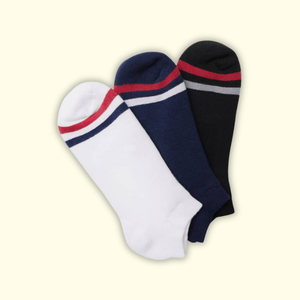 Daily Shoe Wear ODM Business Work Wear Stripe <b>Breathable</b> Moisture Wicking Ankle <b>Sock</b> for Men Design Low Cut Cotton Gentlemen - Product Image 1