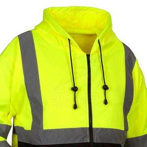 Chaqueta de seguridad ligera y transpirable para hombre, diseñada para la seguridad laboral y la facilidad de movimiento. - Product Image 4