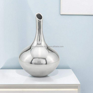 Flower Style <b>Vases</b> for Home Decoration Gift Coastal Iron Flower Modern Table <b>Decorative</b> <b>Vase</b> by Azora Industries - Product Image 5